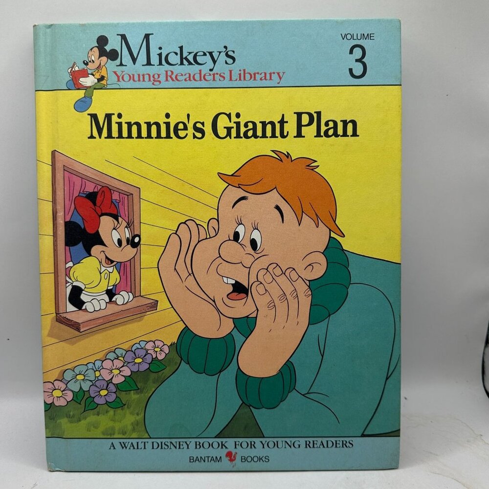 Mickeys Young Readers Library Volume 3 Minnies Giant Plan Hardcover Book